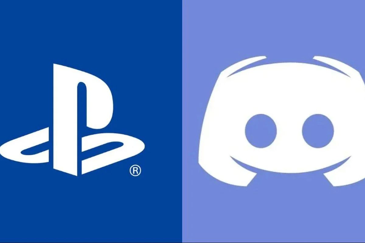 Ilustrasi Sony PlayStation dan Discord.