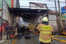 Toko Ban di Jatinegara Kebakaran, Diduga karena Anak Kecil Main Api