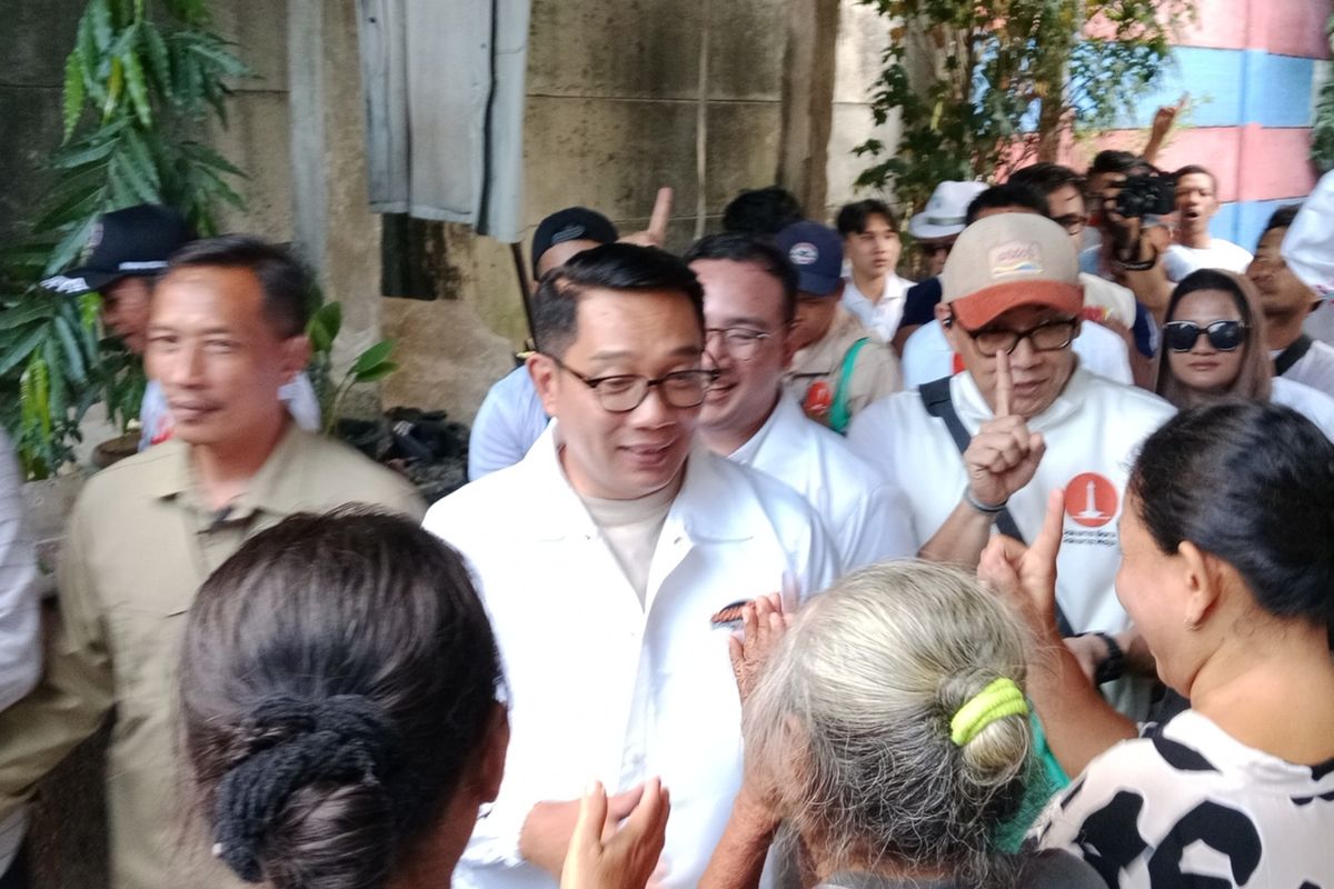 Kampanye di Koja, Ridwan Kamil Janji Hadirkan Dokter Keliling untuk Warga