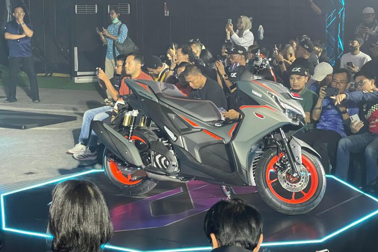 Yamaha Aerox Alpha resmi meluncur di Indonesia 