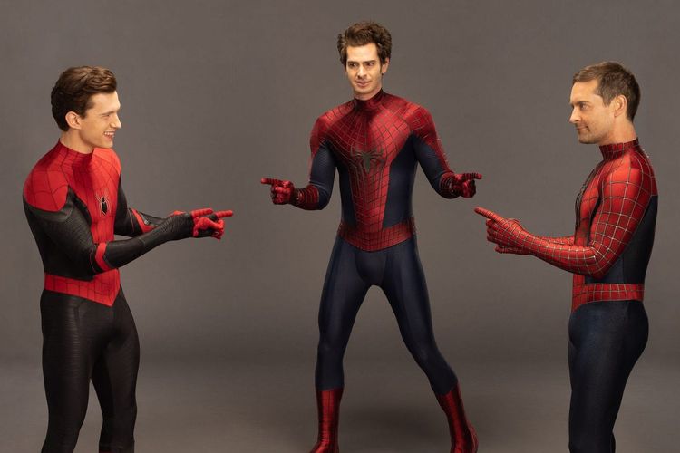 Tom Holland, Andrew Garfield, Tobey Maguire