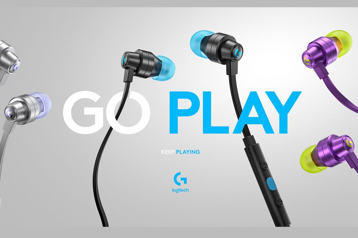 Logitech meluncurkan earphone gaming pertamanya.