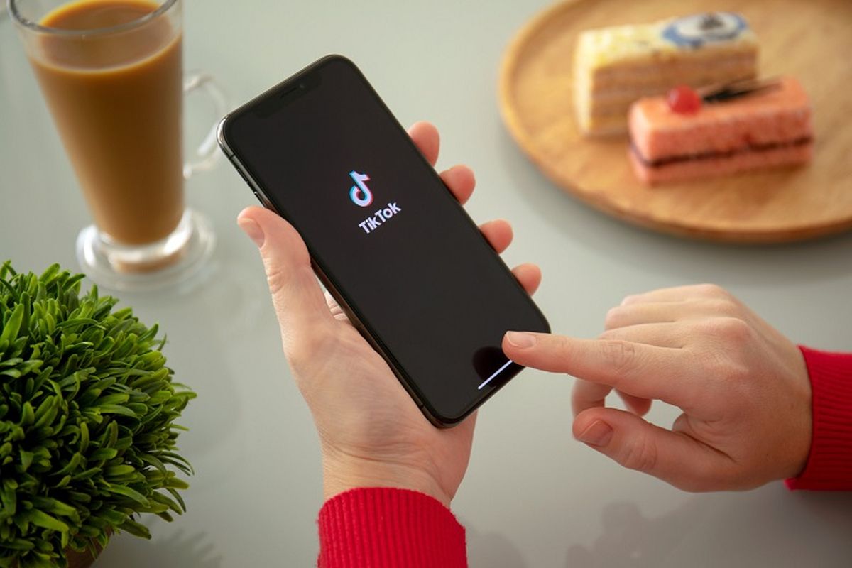 Aplikasi TikTok.