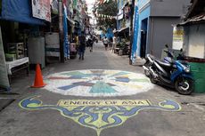 Menengok Mural Asian Games Karya Warga di Jalan Z Jati Pulo 
