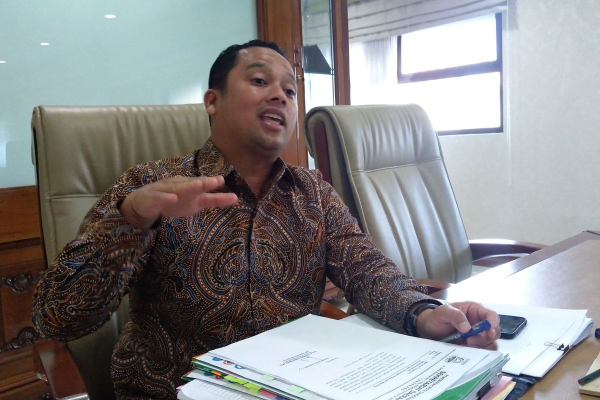 Wali Kota Tangerang Arief Wismansyah saat ditemui di Gedung Pusat Pemerintah Kota Tangerang, Kamis (16/1/2020)