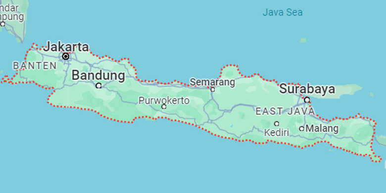 6 Provinsi di Pulau Jawa beserta ibukotanya