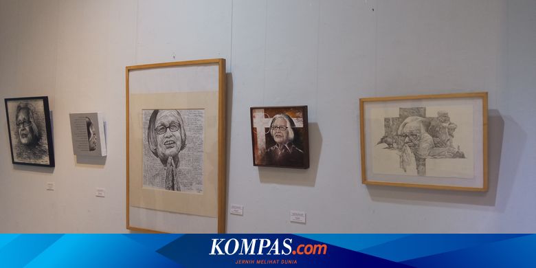 Pameran Seni Rupa Sugih Ora Nyimpen Gambarkan Sosok Mendiang Jakob Oetama