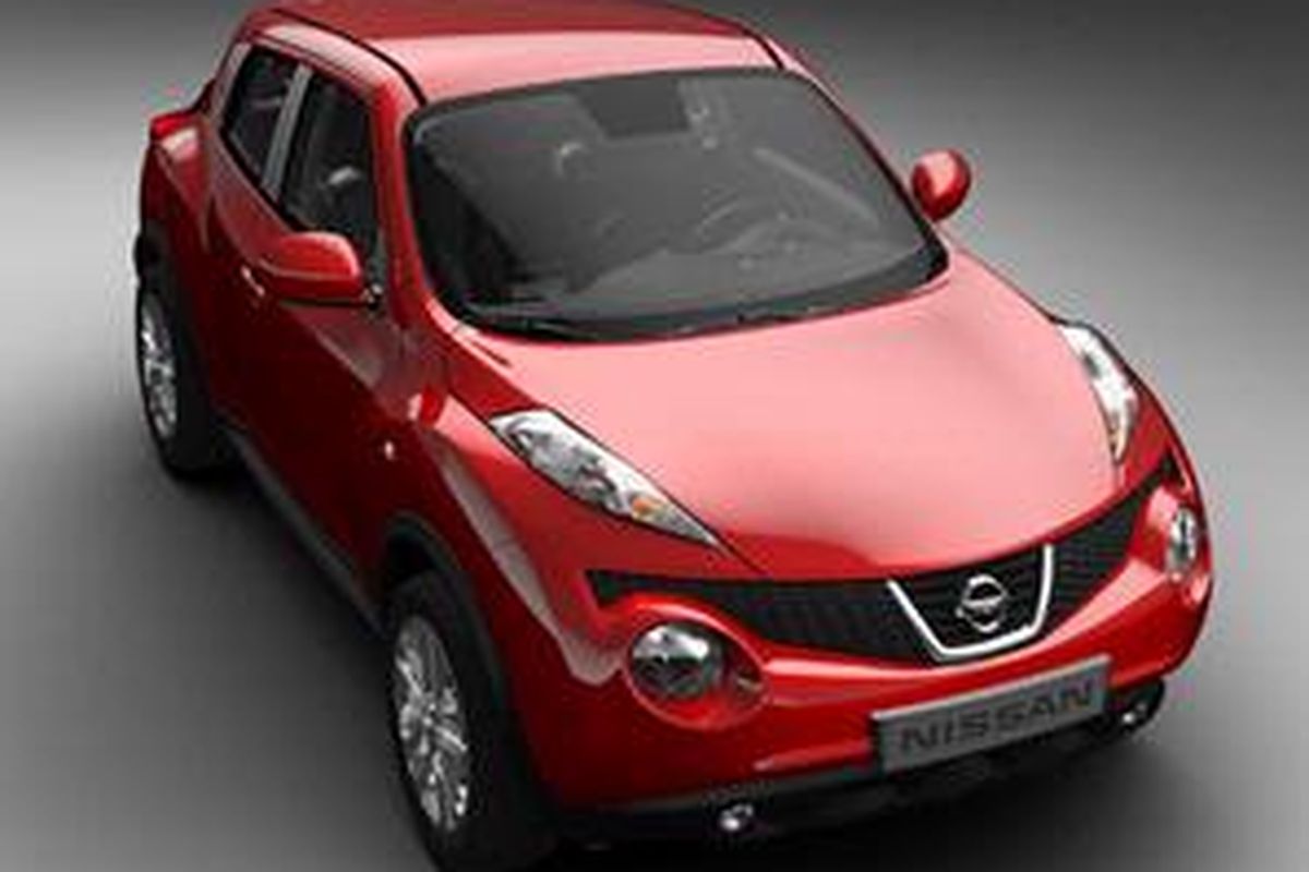 Juke crossover kompak dengan penampilan macho dan keren.