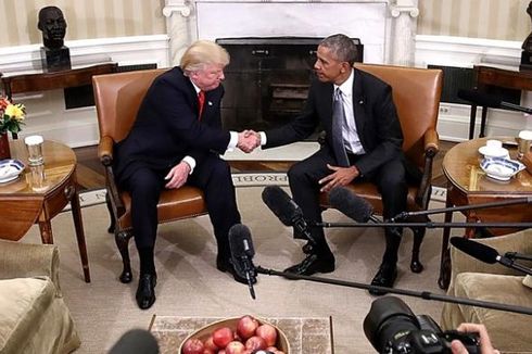 Akankah Obama Hadiri Pelantikan Donald Trump?