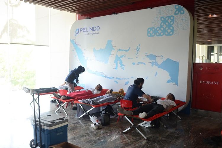 Dorong Kepedulian Terhadap Sesama, PT Pelindo Multi Terminal Gelar Kegiatan Donor Darah