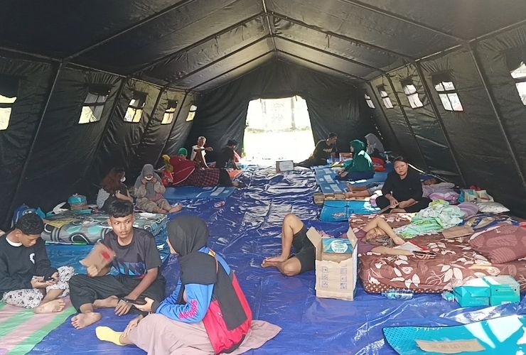 522 Korban Kebakaran Kemayoran Mengungsi di Lahan Milik Jusuf Hamka