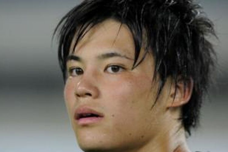 Gelandang Arsenal asal Jepang, Ryo Miyaichi.
