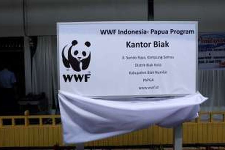 Kantor cabang ke 31 WWF Indonesia di Kabupaten Biak Numfor. 