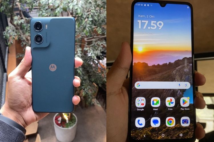 Feel Motorola G06 saat pertama kali digenggam