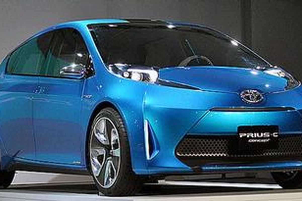 Prius C-Concept lebih kecil dan irit bahan bakar