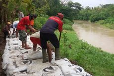 Tak Perlu Tunggu Pemerintah, Warga 3 Dusun di Kulon Progo Gotong Royong Bangun Tanggul Antisipasi Banjir Bandang