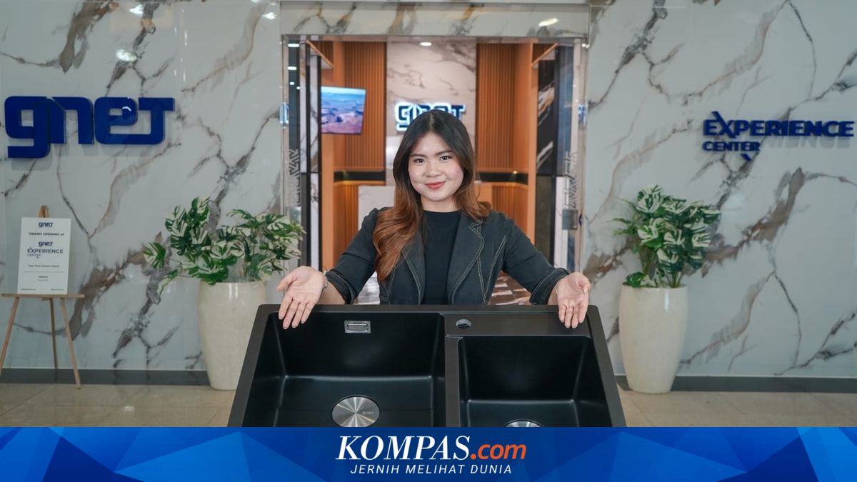 Jawab Tren Dapur Modern, GNET Hadirkan Kitchen Sink Granite