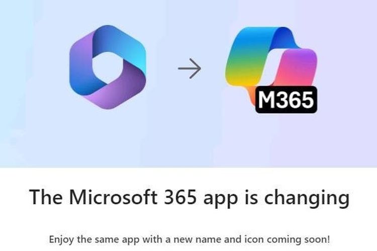 Nama baru Microsoft 365.