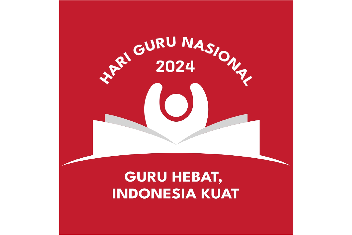 Logo Hari Guru Nasional 2024. Kata-kata untuk Hari Guru 2024.