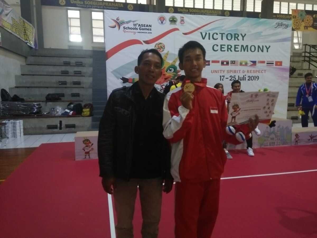 Pemain Sepak Takraw Asal Kendal Raih Emas di SEA Games Kamboja, Sudah Berprestasi sejak Kelas 5 SD