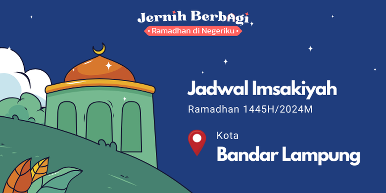 Jadwal Imsakiyah Ramadhan 1455 H/2024 M Kota Bandar Lampung