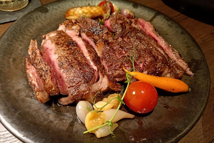 Salah satu menu di Meat Guy Steakhouse