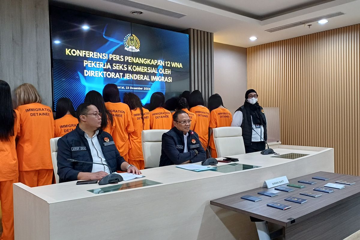 Imigrasi Buru Koordinator WNA Vietnam untuk PSK di Jakarta Utara