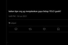 Sejarah dan Efek YOLO, Gaya Hidup yang Populer di Era Milenial