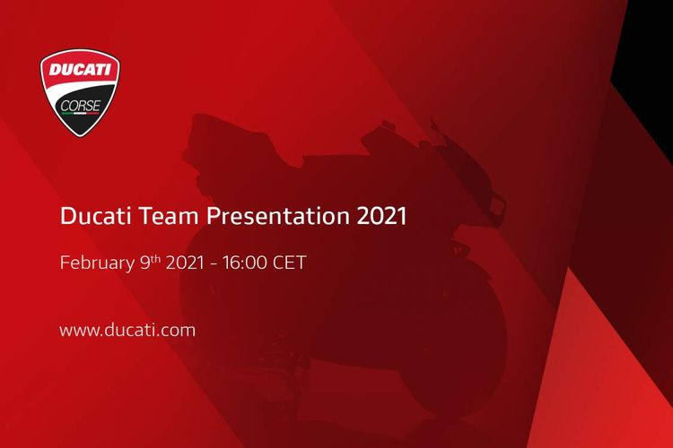 Jadwal peluncuran tim pabrikan Ducati untuk MotoGP 2021