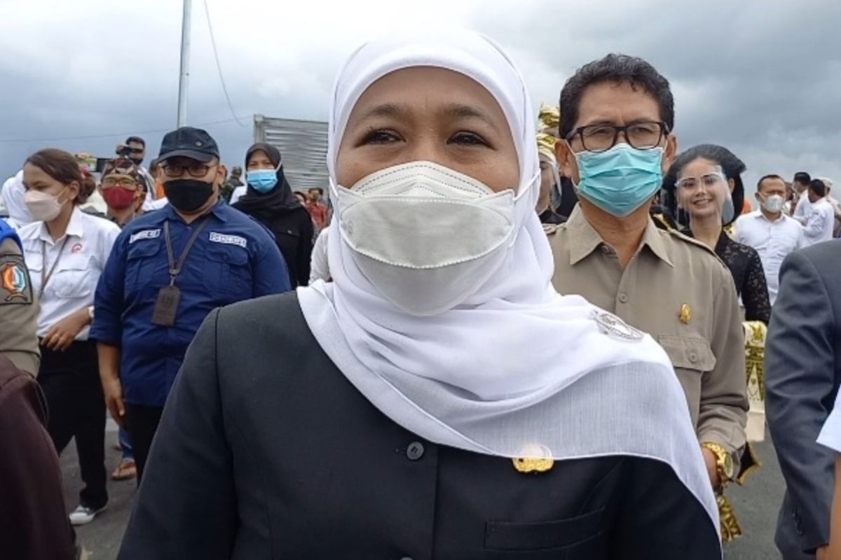 Gubernur Jawa Timur, Khofifah Indar Parawansa.