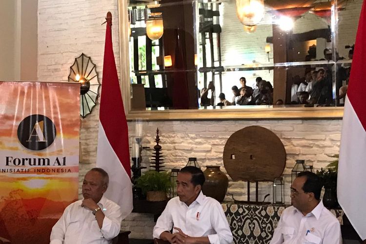 Presiden Joko Widodo di Jakarta, Kamis (14/11/2019).