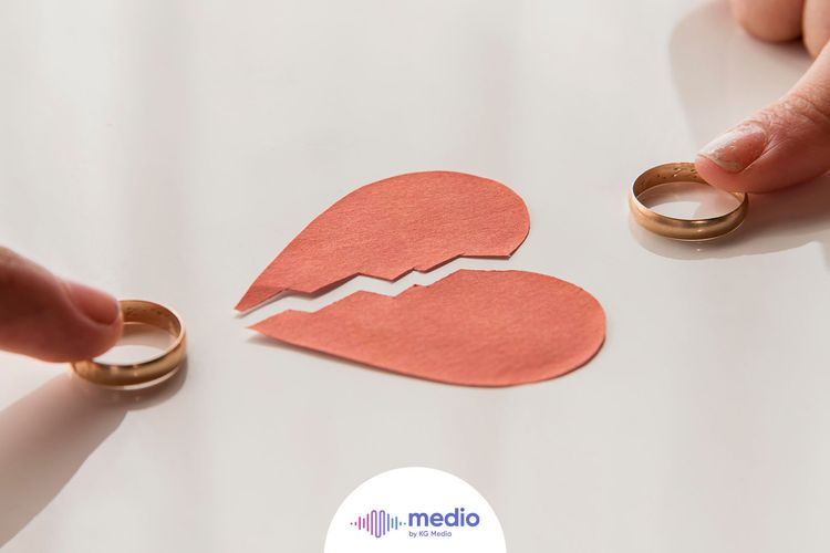 Ilustrasi cerai, perceraian.