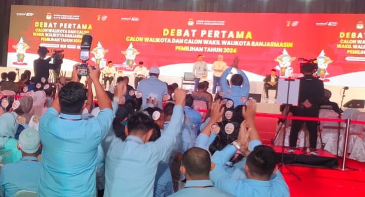 Mukhyar Kritik Kinerja Pemkot Banjarmasin di Debat Pilkada 2024