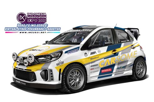 Ini Mobil Supergiveaway Road to IMX 2021, Bertema Reli dan Pakai Turbo