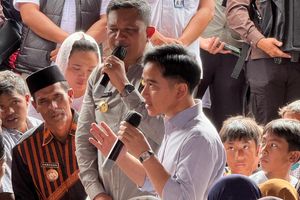 Di Pengungsian Gayo Lues Aceh, Gibran: Bapak Ibu Tidak Sendiri