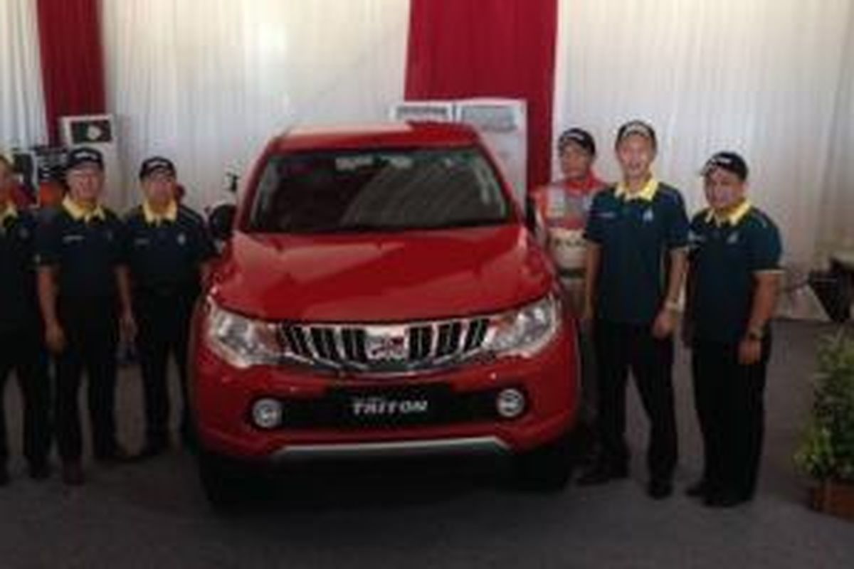 Mitsubishi All-New Strada Triton meluncur di Pekanbaru
