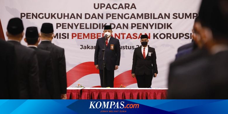 Ini Penjelasan KPK soal Pengukuhan 78 Penyelidik dan 112 Penyidik - Vimarsana News
