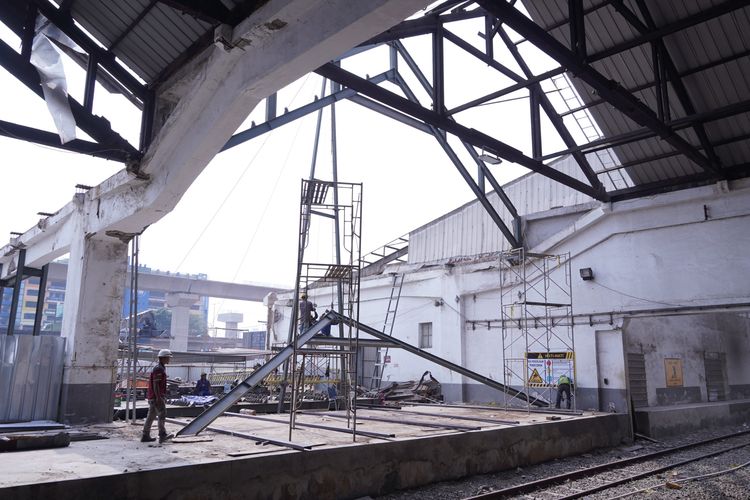 KAI Properti Renovasi Stasiun Jakarta Gudang, Perkuat Logistik Kereta Barang