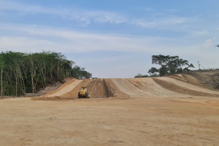 Pembangunan Tol Bayung Lencir-Tempino Seksi 3.