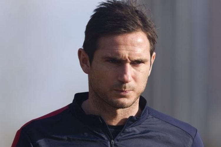 Gelandang tim nasional Inggris, Frank Lampard. 