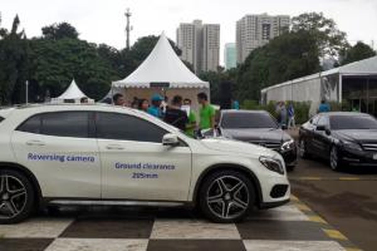 Semua model yang dijual Mercedes-Benz Indonesia boleh dicoba.