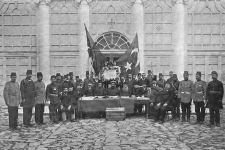 Deklarasi Revolusi 1908 di Kekaisaran Ottoman