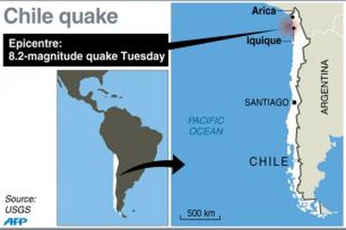 Awas! Potensi Tsunami dari Cile Bisa Sampai Papua