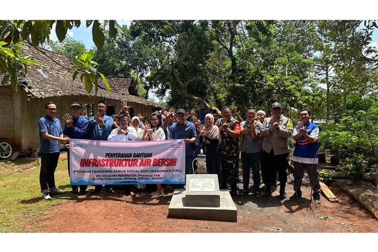Kehadiran fasilitas air bersih dari Telkom mampu membawa perubahan signifikan bagi penerima.