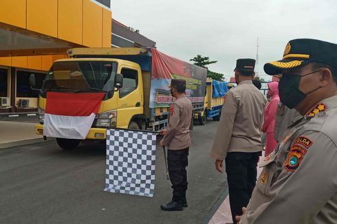 Bhayangkari Babel Kirim Sembako hingga Kebutuhan Wanita untuk Korban Erupsi Semeru