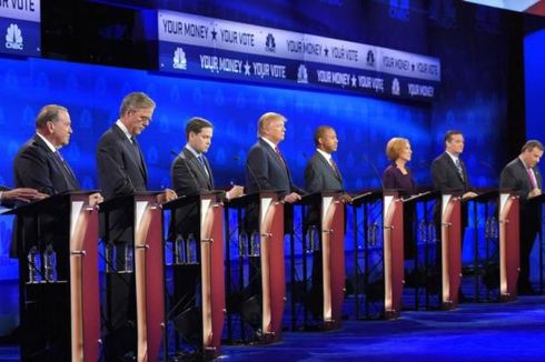Debat Kandidat Capres Partai Republik, Donald Trump Alami Kemunduran