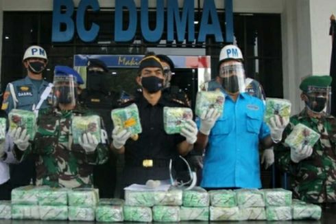 50 Kg Sabu dari Malaysia Senilai Rp 100 M Digagalkan Masuk Dumai, Ternyata Dikendalikan dari Lapas