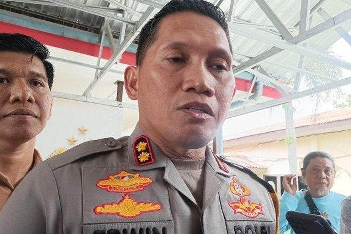 Kapolres Bone Erwin Syah, Polres akan kaji 11 senapan angin sitaan di Lapfor.