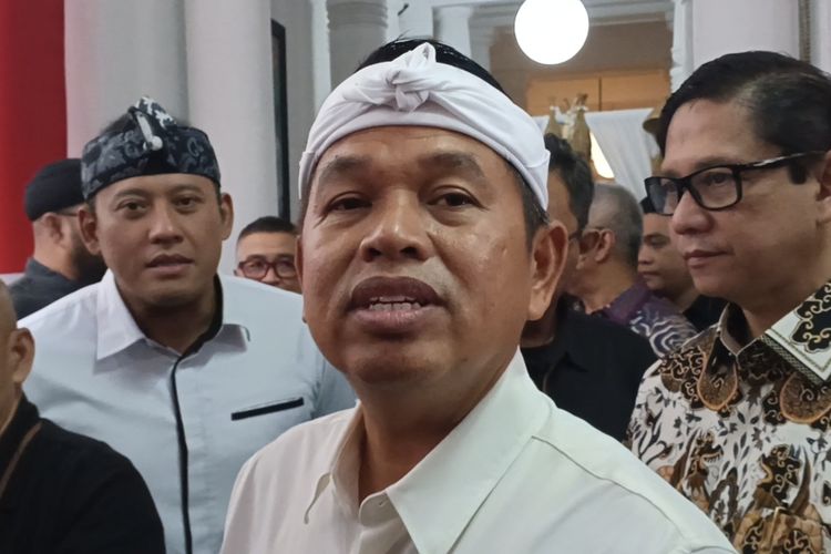 Gubernur Jawa Barat, Dedi Mulyadi saat ditemui di Gedung Sate, Kota Bandung, Kamis (26/2/2026).