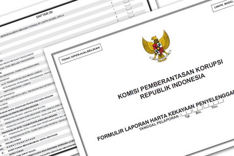 Formulir Laporan Harta Kekayaan Penyelenggara Negara